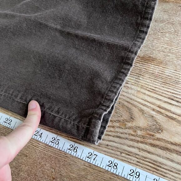 J. Jill Embellished Corduroy ankle Pants Size 16 petite Dark Brown rhinestone - Picture 10 of 10